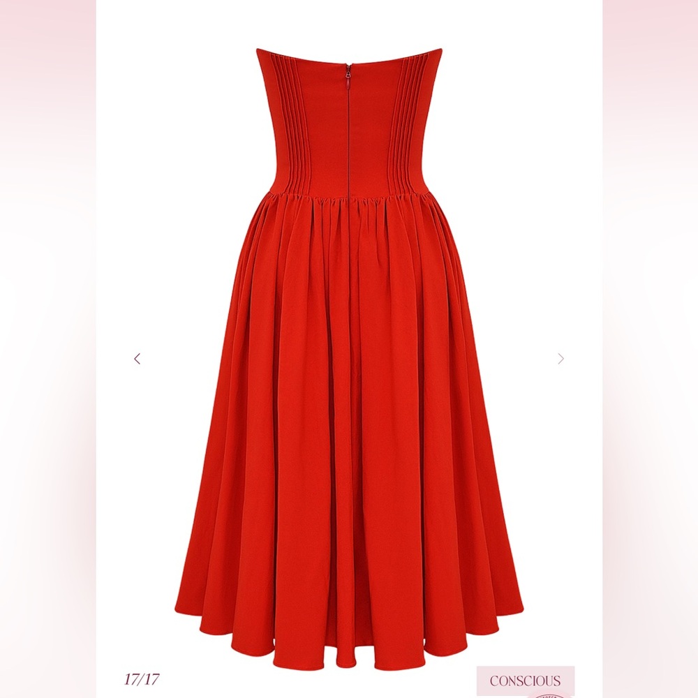 House of CB Red Midi Dress - Picture 6 of 10